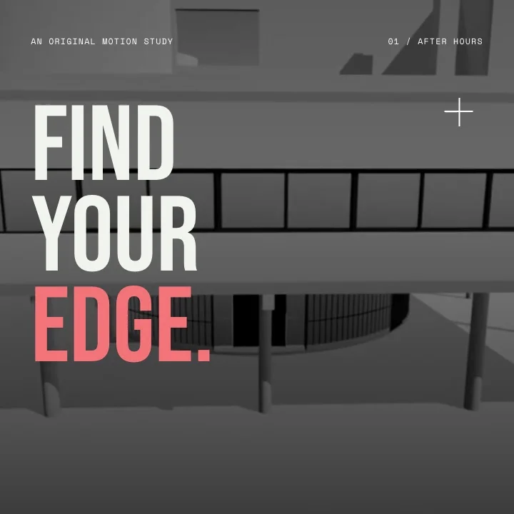 Kinetic typography: fourth editing beat
