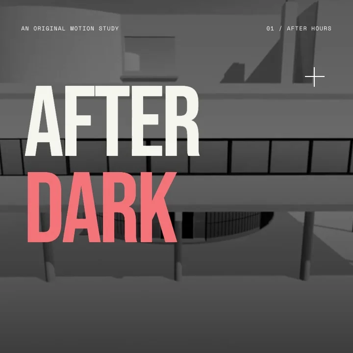 Kinetic typography motion preview