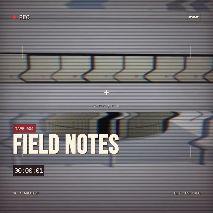 VHS archive: second editing beat